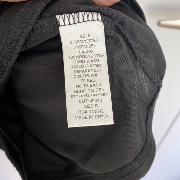 Women’s Black Romper with Floral Design - Picture 7 of 7